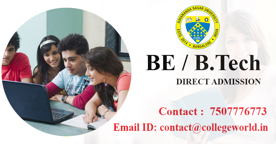 Engineering Direct Admission in Dayananda Sagar University, Bangalore through Management Quota