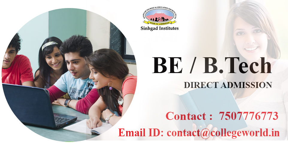 Engineering Direct Admission in Sinhgad Institute of Technology, Pune